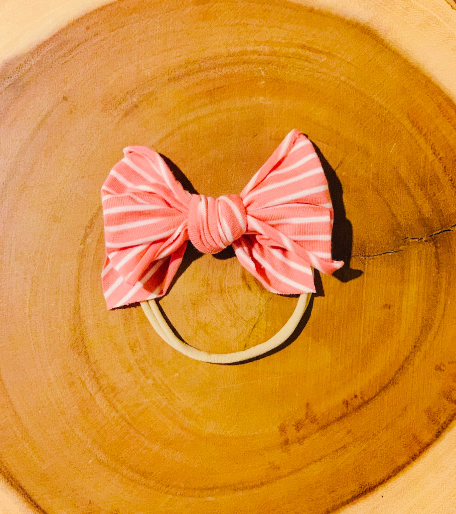 Clay Pink Bow