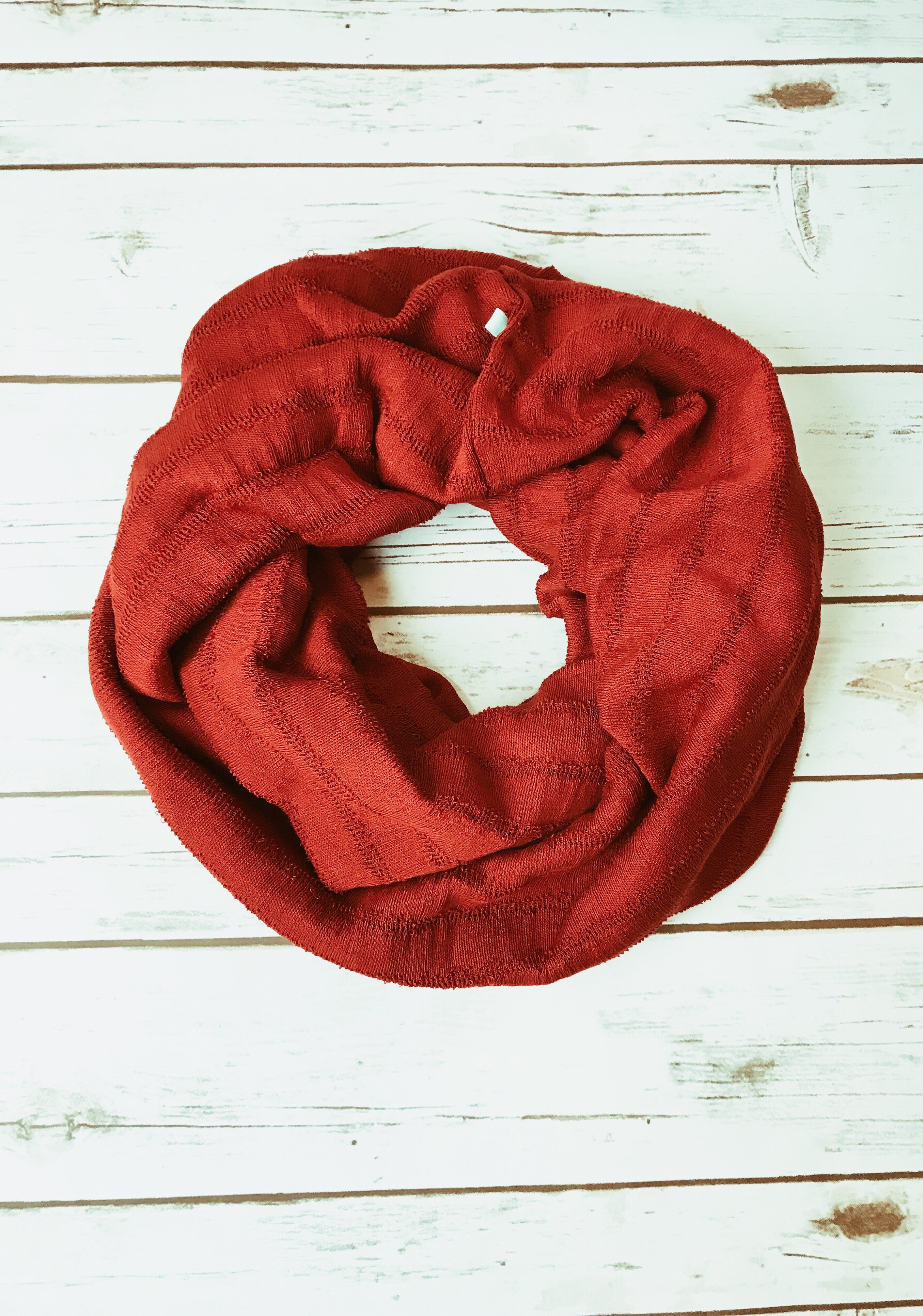 Rustic Infinity Scarf