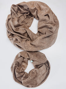 Brown/Copper Infinity Scarf
